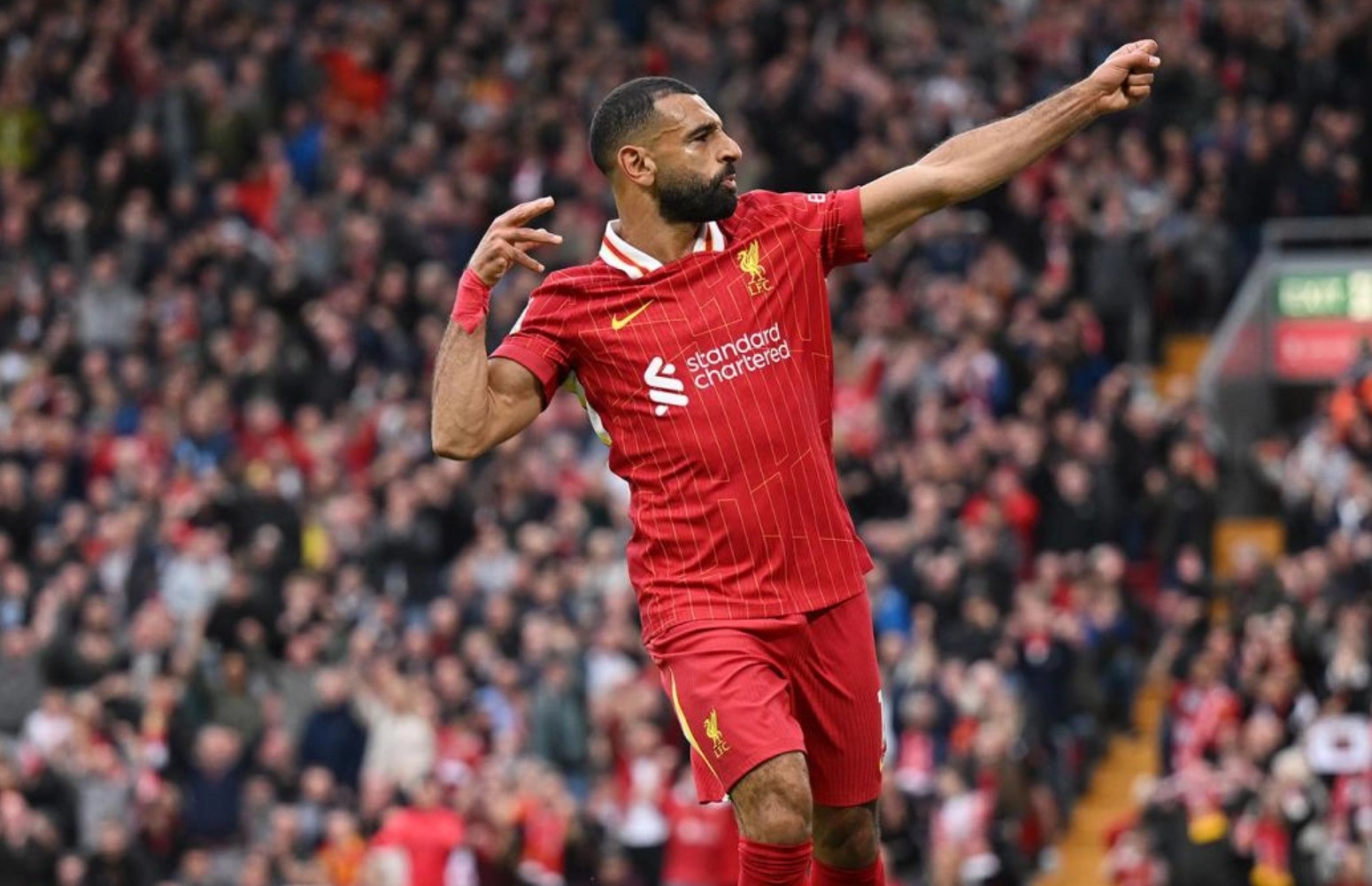  萨拉赫重返赛场，持续失利首场状态出色，德国队观众沸腾！全场沸腾不已